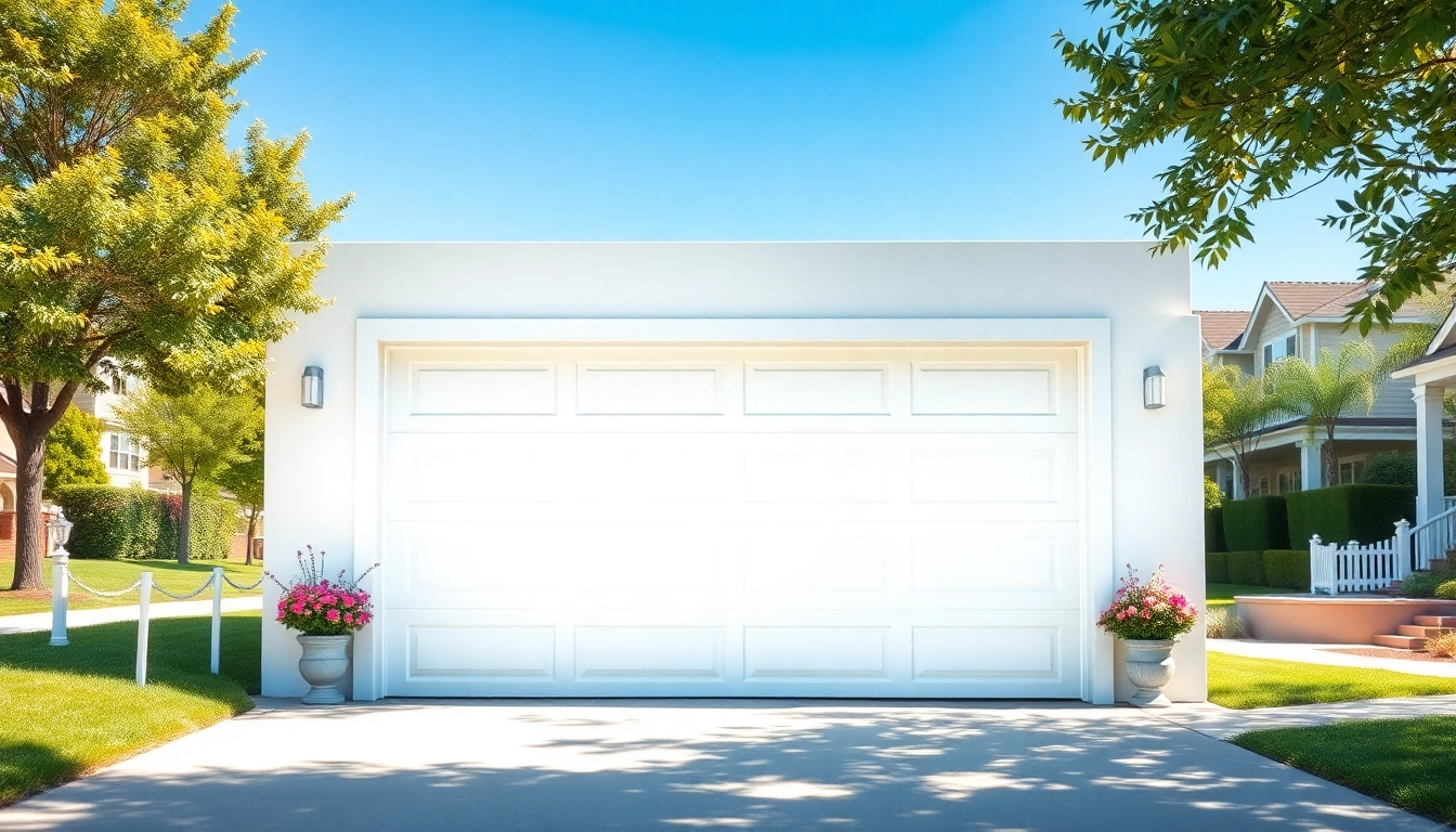 Enhancing Curb Appeal: The Benefits of a White Garage Door