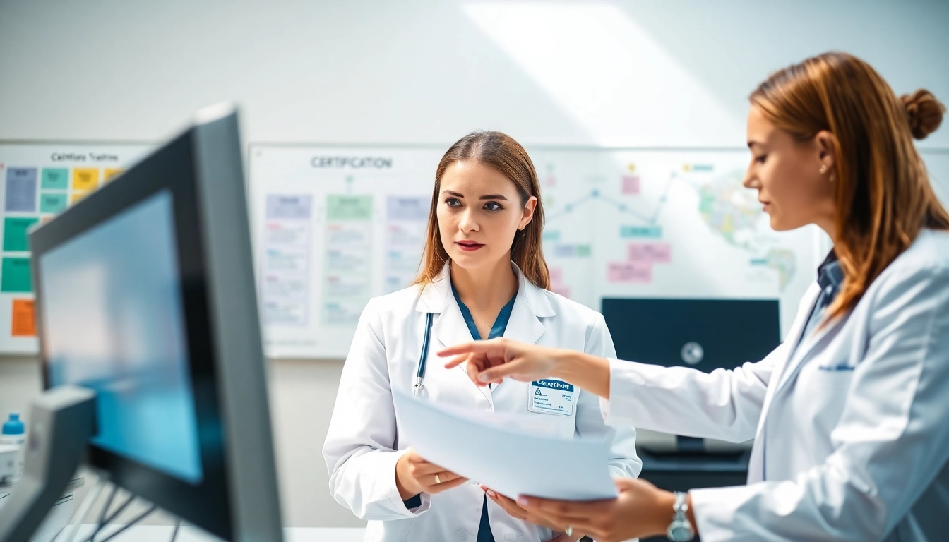 Acquire clinical research associate certification through collaborative training in a professional lab.