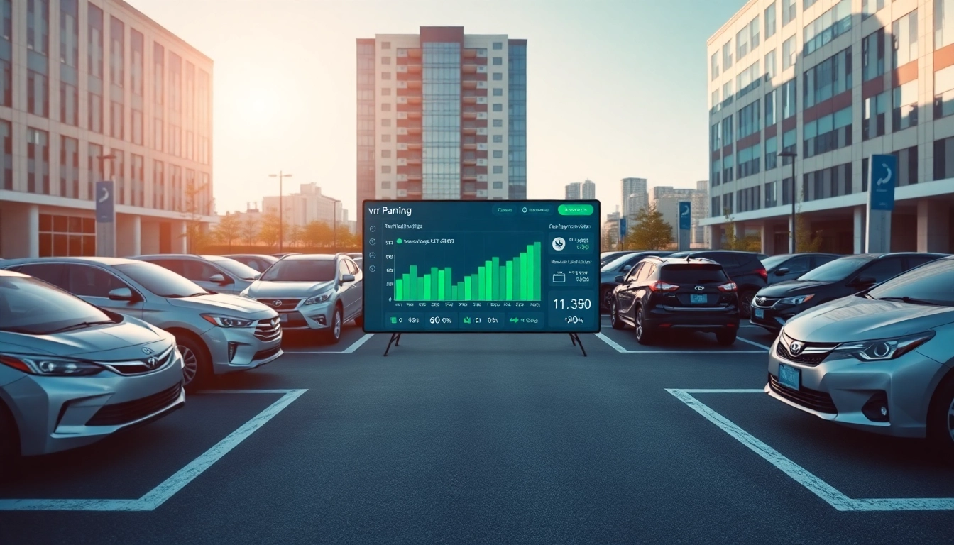 Streamlined vrr parking system showcased in a modern urban environment highlighting efficiency and safety.