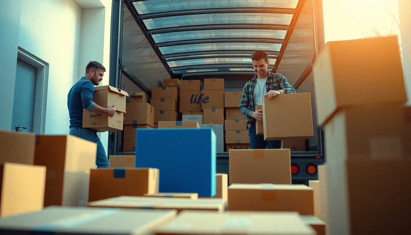 Efficient movers at https://bennettsmoving.com/ loading a truck with care and precision.