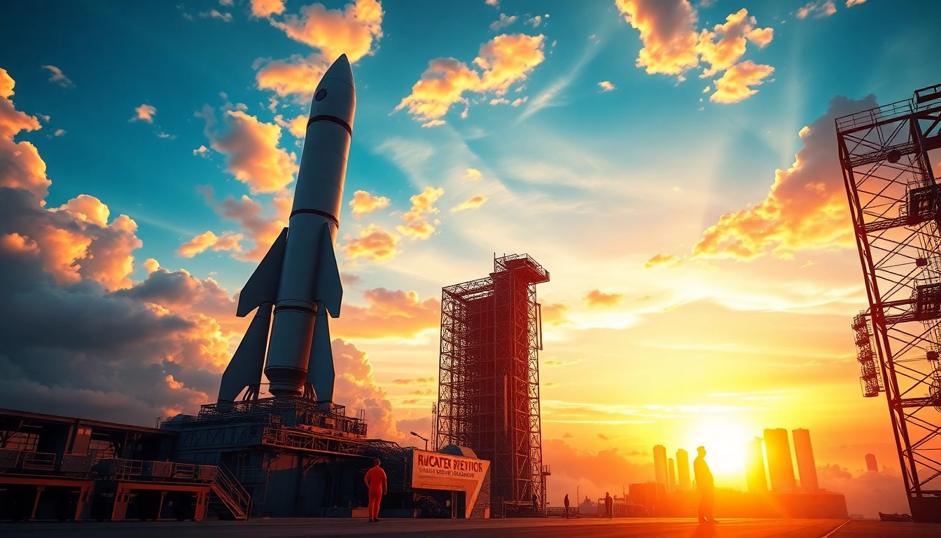 Capture of a successful rocket launch representing Revenue Rocket Lab's innovation and ambition.