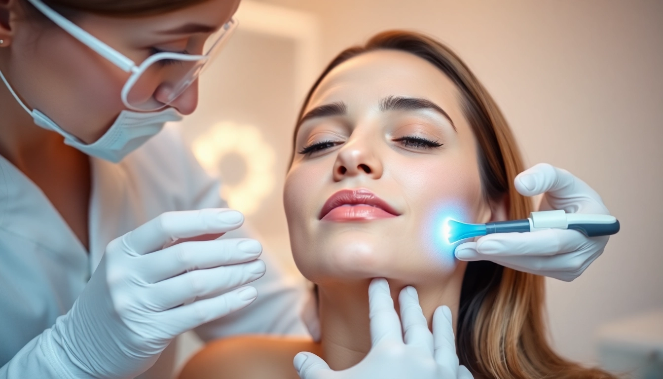 Revitalizing neck thread lift treatment highlighting a woman's rejuvenated look.
