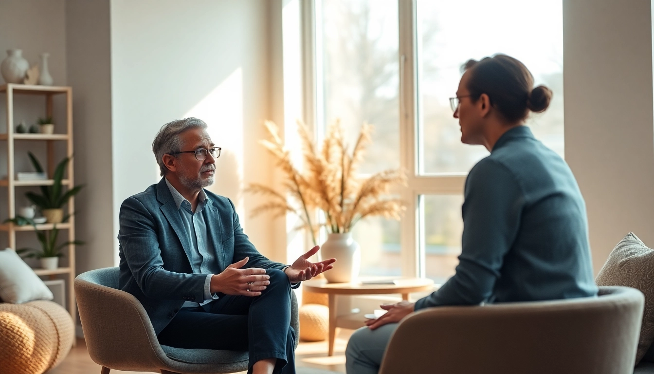Engaging session with an attachment theory coach fostering connections and healing.