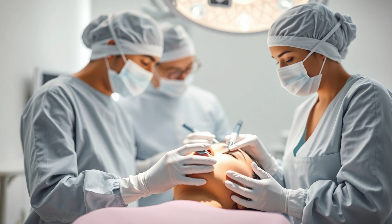 Behandeln von Schönheitschirurgie Braunschweig in einer modernen Klinik.
